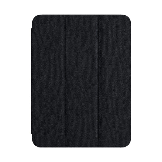 For iPad Pro 11 2022 / 2021 / 2020 ZGA Tri-Fold Voltage Smart Leather Tablet Case(Black) - iPad Pro 11 (2022/2021) Cases by ZGA | Online Shopping UK | buy2fix