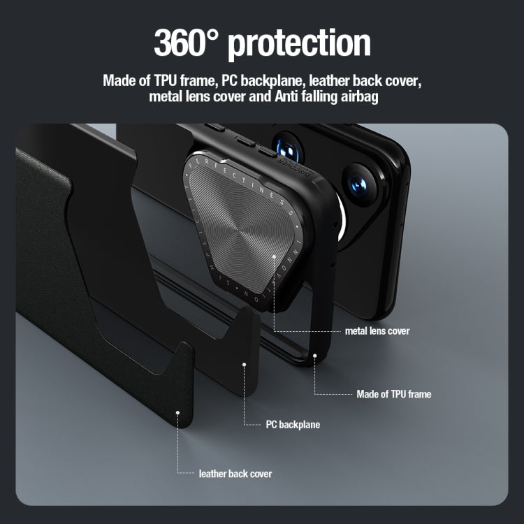 For Huawei Pura 70 Pro/70 Pro+ NILLKIN CamShield Prop Series PC + TPU Phone Case(Black) - Huawei Cases by NILLKIN | Online Shopping UK | buy2fix
