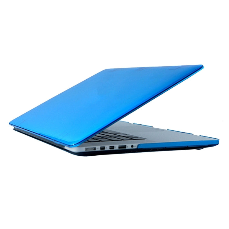 For MacBook Air 13.3 inch A2179 (2020) Laptop Crystal PC Protective Case(Blue) - MacBook Air Cases by buy2fix | Online Shopping UK | buy2fix