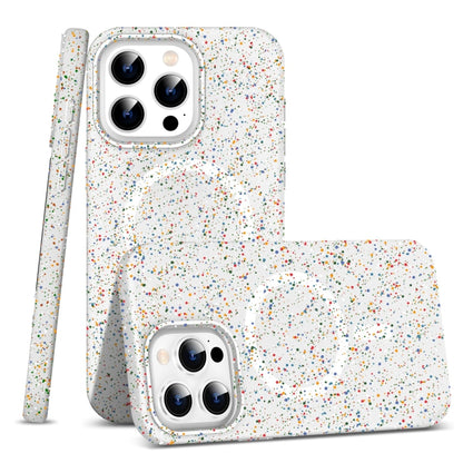 For iPhone 13 Pro Colorful Frosted Magsafe PC Hybrid TPU Phone Case(White) - iPhone 13 Pro Cases by buy2fix | Online Shopping UK | buy2fix