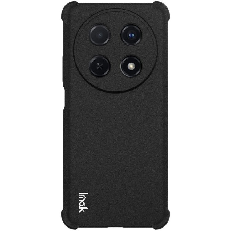 For Huawei nova 12i / Enjoy 70 Pro imak Shockproof Airbag TPU Phone Case(Matte Black) - Huawei Cases by imak | Online Shopping UK | buy2fix