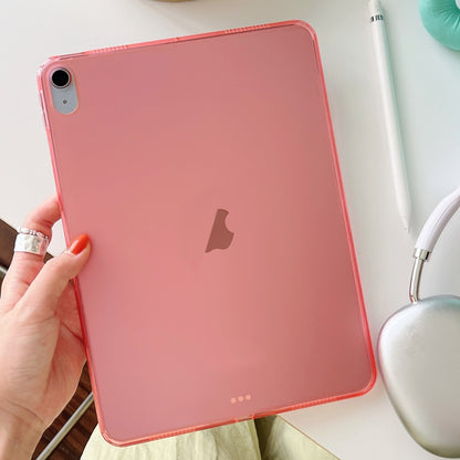 For iPad Air 13 2024 / Pro 12.9 2022  Skin-feeling Crystal Clear Acrylic Tablet Case(Pink) - iPad Pro 12.9 (2022/2021) Cases by buy2fix | Online Shopping UK | buy2fix