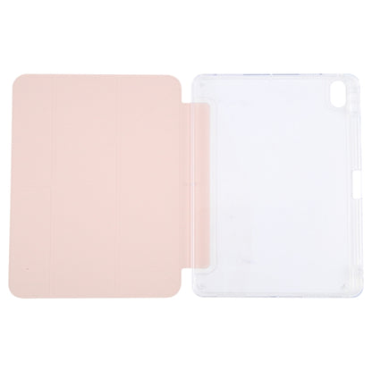 For iPad Air 13 2024 / Pro 12.9 GEBEI Deformation Leather Tablet Case(Pink) - iPad Air 13 2024 Cases by GEBEI | Online Shopping UK | buy2fix