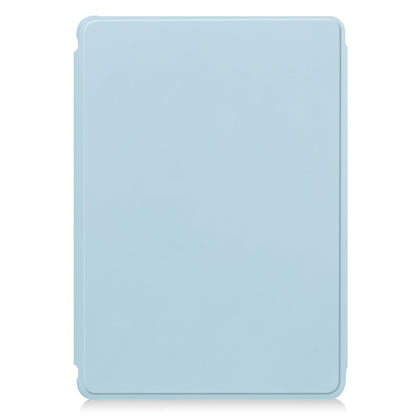 For iPad Air 13 2025 / 2024 Transparent Rotation Smart Leather Tablet Case with Keyboard(Sky Blue) - iPad Air 13 2025 / 2024 Cases by buy2fix | Online Shopping UK | buy2fix