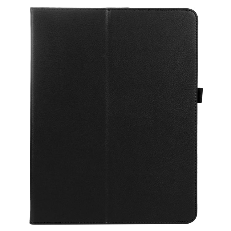 For iPad Pro 11 2024 Litchi Texture Solid Color Leather Tablet Case(Black) - iPad Pro 11 2024 Cases by buy2fix | Online Shopping UK | buy2fix