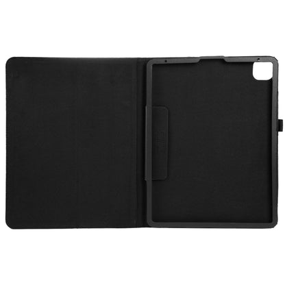 For iPad Pro 11 2024 Litchi Texture Solid Color Leather Tablet Case(Black) - iPad Pro 11 2024 Cases by buy2fix | Online Shopping UK | buy2fix