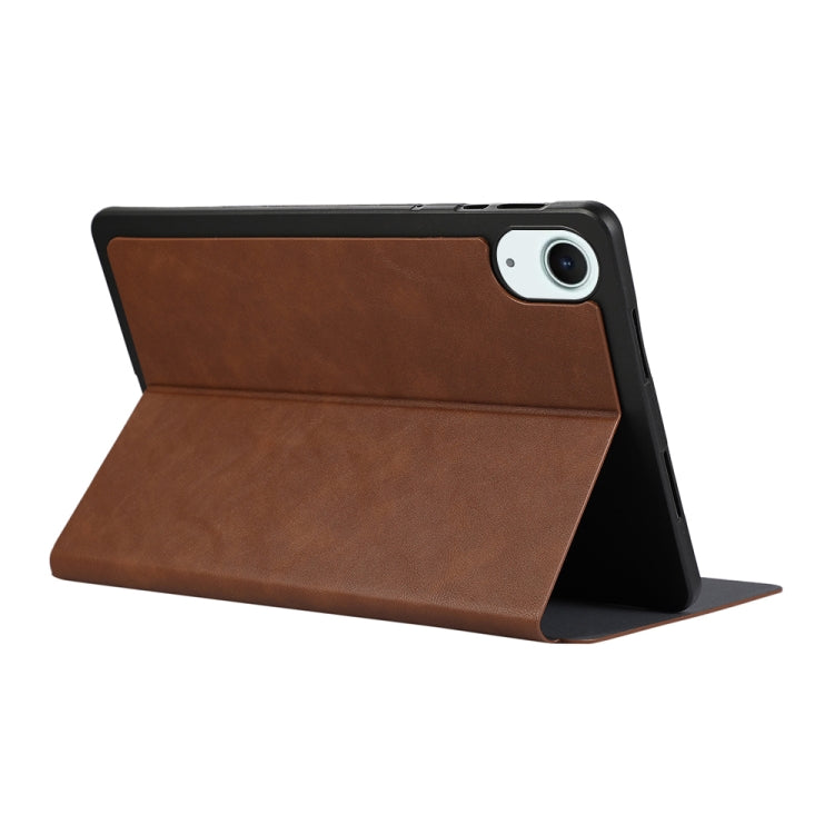 For iPad Air 11 2024 TPU Flip Tablet Protective Leather Case(Brown) - iPad Air 11 2024 Cases by buy2fix | Online Shopping UK | buy2fix