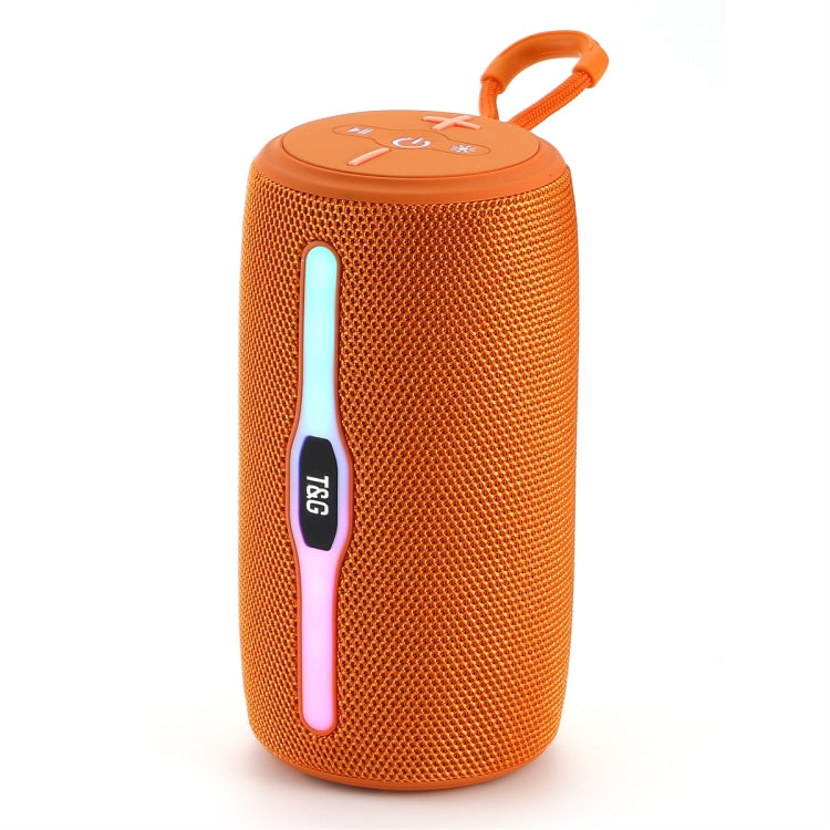 T&G TG675 Music Pulse Wireless Bluetooth Speaker with LED Light(Orange) - Desktop Speaker by T&G | Online Shopping UK | buy2fix