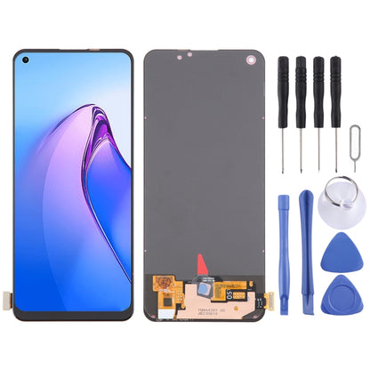 For OPPO Reno8 5G OLED LCD Screen with Digitizer Full Assembly - LCD Screen by buy2fix | Online Shopping UK | buy2fix