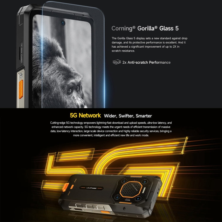 [HK Warehouse] Ulefone Armor 26 Ultra Rugged Phone, 12GB+512GB, 6.78 inch Android 13 MediaTek Dimensity 8020 Octa Core, Network: 5G, NFC(Black) - Ulefone by Ulefone | Online Shopping UK | buy2fix