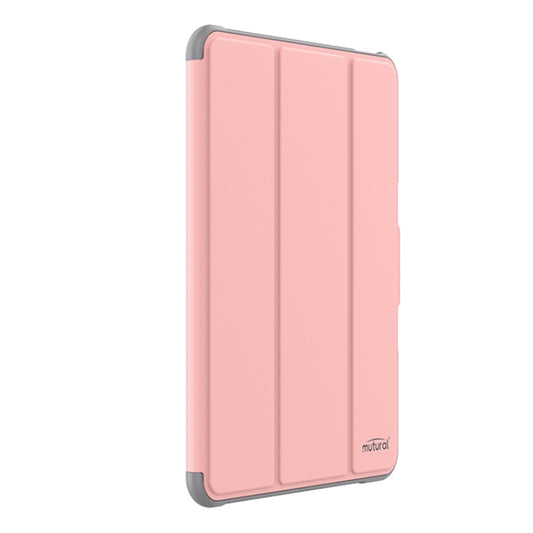 For iPad Pro 11 2024 Mutural PC Hybrid TPU Leather Smart Tablet Case(Pink) - iPad Pro 11 2024 Cases by Mutural | Online Shopping UK | buy2fix