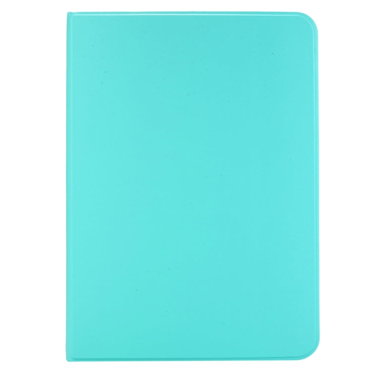 For iPad Air 11 2024 Stretch Voltage Plain Leather Smart Tablet Case(Green) - iPad Air 11 2024 Cases by buy2fix | Online Shopping UK | buy2fix