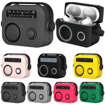 For AirPods 3 Radio Style Wireless Bluetooth Earphones Shockproof Protective Case(Green) - For AirPods 3 by buy2fix | Online Shopping UK | buy2fix