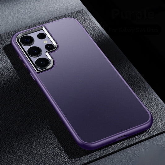 For Samsung Galaxy S24 Ultra 5G SULADA Skin Feel Matte Shockproof Phone Case(Purple) - Galaxy S24 Ultra 5G Cases by SULADA | Online Shopping UK | buy2fix