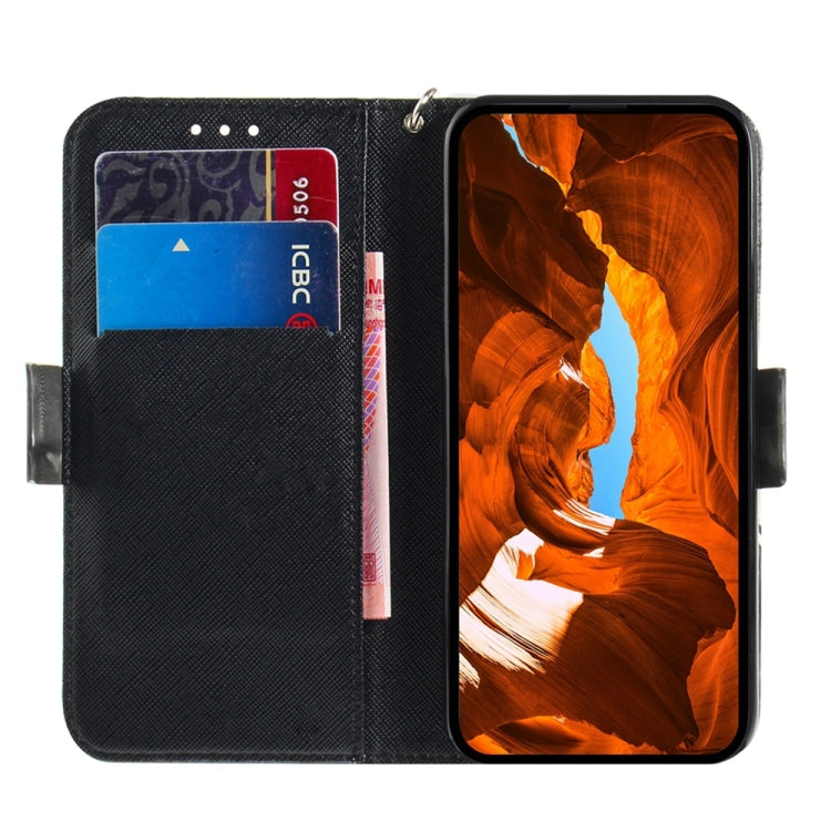 For Samsung Galaxy S25 5G 3D Colored Horizontal Flip Leather Phone Case(Hug Cat) - Galaxy S25 5G Cases by buy2fix | Online Shopping UK | buy2fix