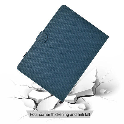 For iPad Air 11 2024 Solid Color Fiber Texture Smart Tablet Leather Case(Royal Blue) - iPad Air 11 2024 Cases by buy2fix | Online Shopping UK | buy2fix