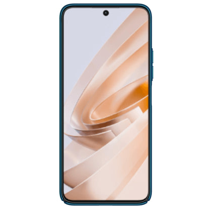 For Xiaomi Poco M6 4G NILLKIN Frosted PC Phone Case(Blue) - Xiaomi Cases by NILLKIN | Online Shopping UK | buy2fix