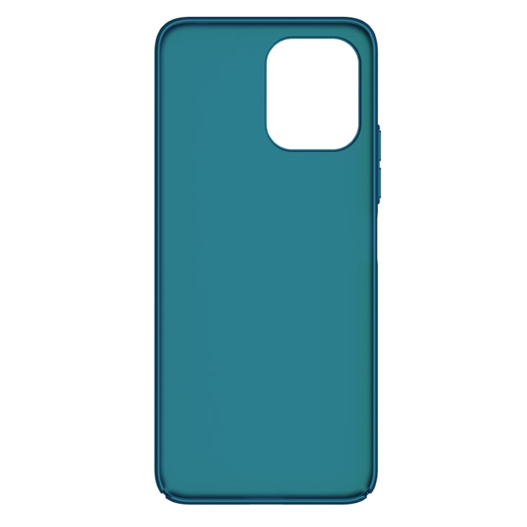 For Xiaomi Poco M6 4G NILLKIN Frosted PC Phone Case(Blue) - Xiaomi Cases by NILLKIN | Online Shopping UK | buy2fix