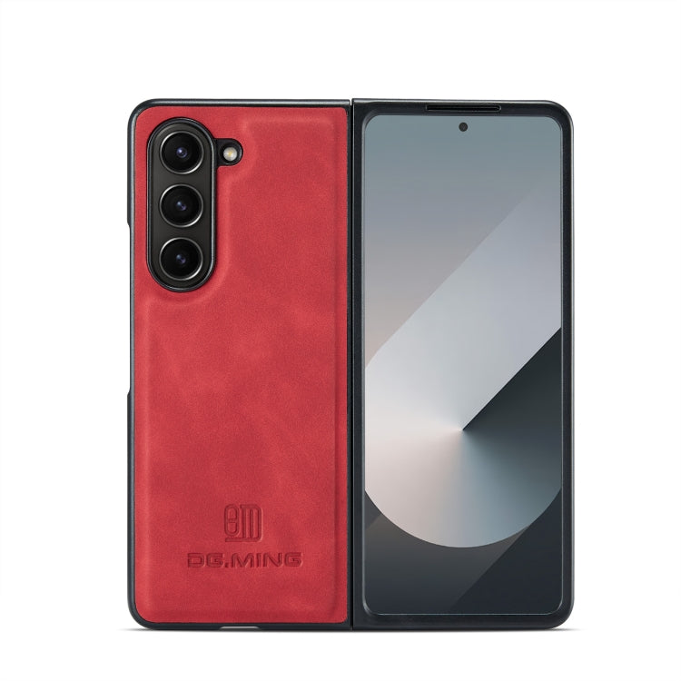 For Samsung Galaxy Z Fold6 DG.MING M2/M1 Series Magnetic Phone Case(Red) - Galaxy Z Fold6 5G Cases by DG.MING | Online Shopping UK | buy2fix