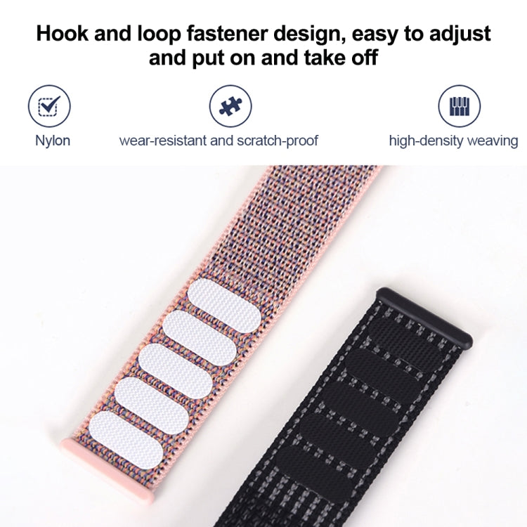 For Samsung Galaxy Watch Ultra 47mm Plastic Connector Nylon Loop Watch Band(Unity Mosaic) - Watch Bands by buy2fix | Online Shopping UK | buy2fix