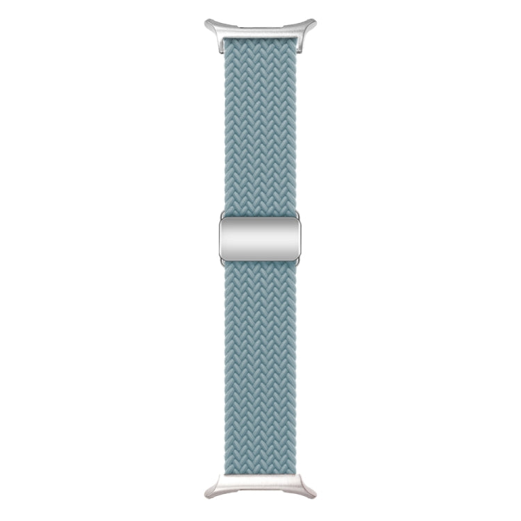 For Samsung Galaxy Watch Ultra 47mm Nylon Loop Magnetic Buckle Watch Band(Rock Blue) - Watch Bands by buy2fix | Online Shopping UK | buy2fix