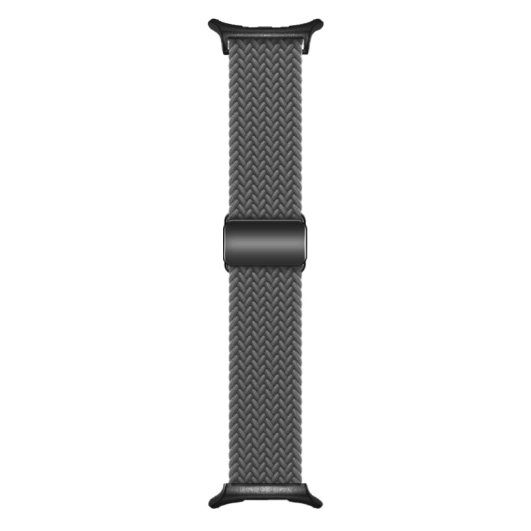 For Samsung Galaxy Watch Ultra 47mm Nylon Loop Magnetic Buckle Watch Band(Space Grey) - Watch Bands by buy2fix | Online Shopping UK | buy2fix