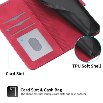 For Redmi K70 Ultra Dierfeng Dream Line TPU + PU Leather Phone Case(Red) - Xiaomi Cases by buy2fix | Online Shopping UK | buy2fix