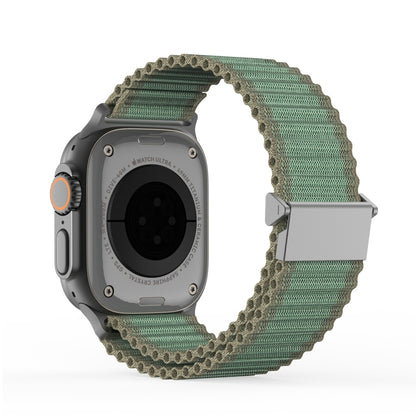 For Apple Watch Series 6 40mm DUX DUCIS YC Series Ocean Nylon Watch Band(Green) - Watch Bands by DUX DUCIS | Online Shopping UK | buy2fix