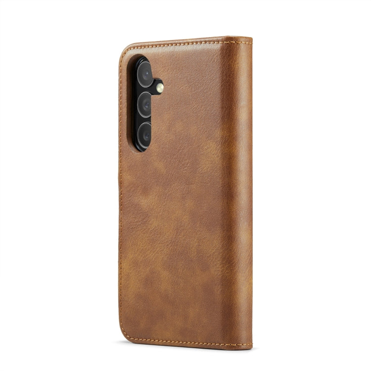 For Samsung Galaxy A16 5G DG.MING Crazy Horse Texture Detachable Magnetic Leather Case(Brown) - Galaxy Phone Cases by DG.MING | Online Shopping UK | buy2fix