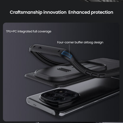 For Redmi Note 14 Pro+ 5G NILLKIN CamShield Pro PC Phone Case(Black) - Note 14 Pro+ Cases by NILLKIN | Online Shopping UK | buy2fix