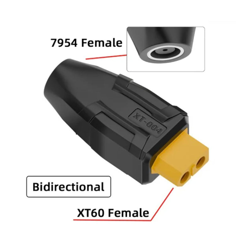 XT-026 XT60 Female to 7.4x0.6 Female Interchange Adapter - Universal Power Adapter by buy2fix | Online Shopping UK | buy2fix