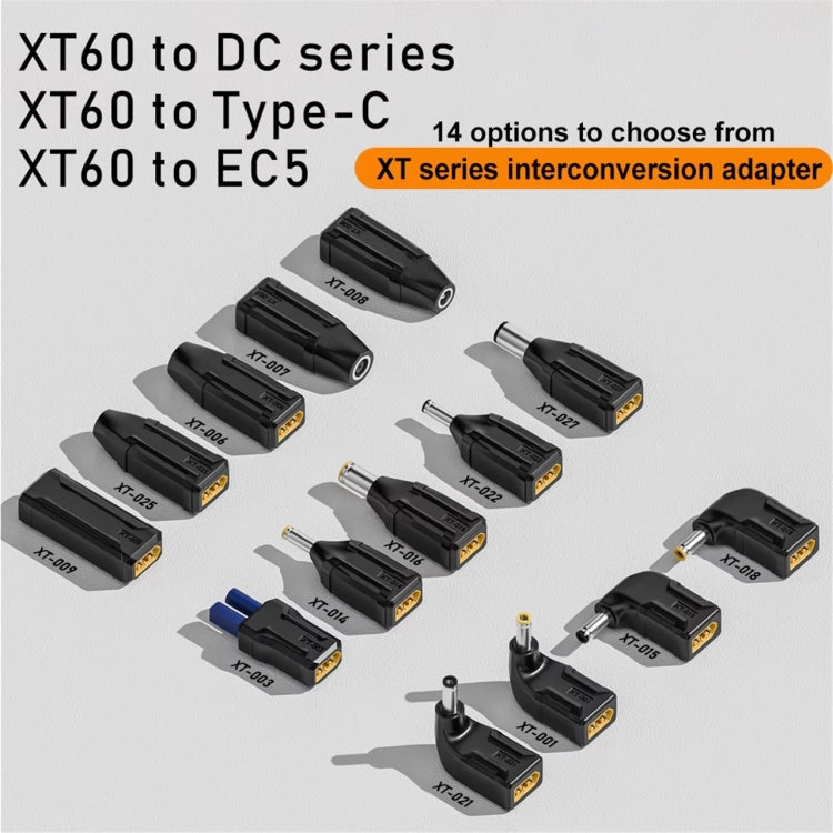 XT-026 XT60 Female to 7.4x0.6 Female Interchange Adapter - Universal Power Adapter by buy2fix | Online Shopping UK | buy2fix