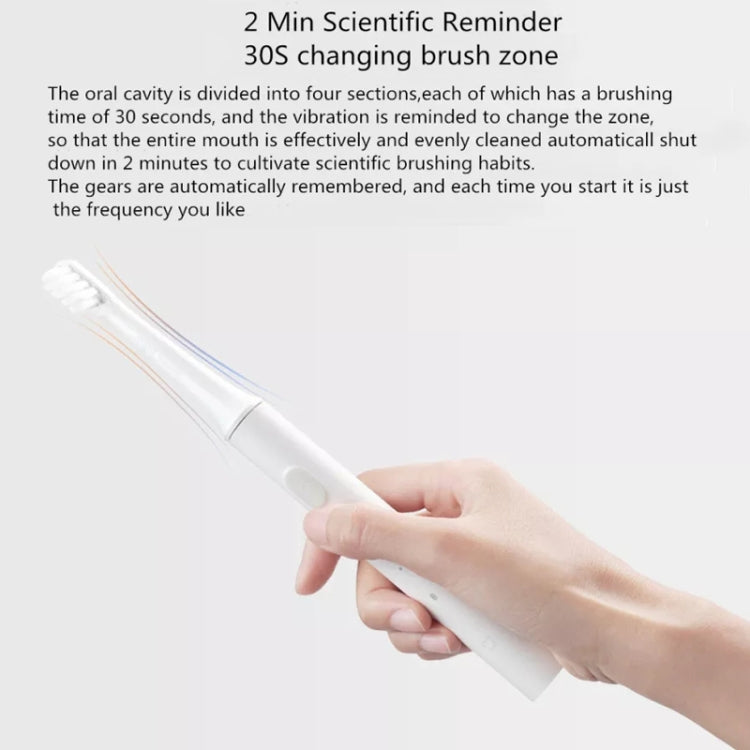 Original Xiaomi Mijia T100 Sonic Electric Toothbrush(Blue) - Toothbrushes by Xiaomi | Online Shopping UK | buy2fix