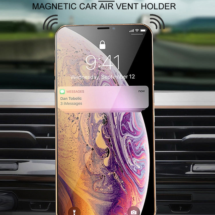 WIWU PL600 Lightweight Design Mini Car Magnetic Suction Mobile Phone Holder Bracket - Car Holders by WIWU | Online Shopping UK | buy2fix