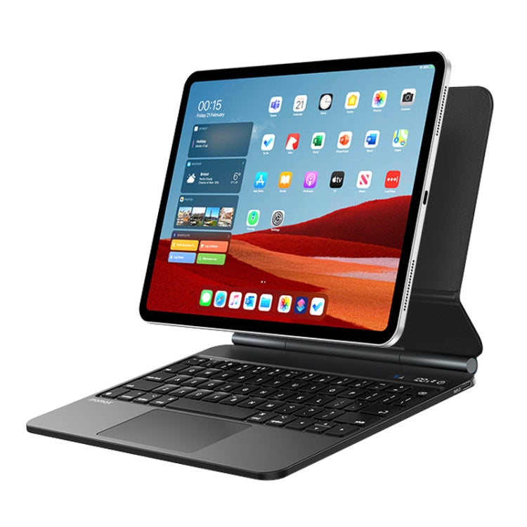 MOMAX KB3M MAG LINK Wireless Suspended Magnetic Keyboard Leather Case For iPad Pro 11 2022 / 2021 / 2020 / 2018 / Air 2022 / 2020 10.9 (Black) - For iPad Pro by MOMAX | Online Shopping UK | buy2fix