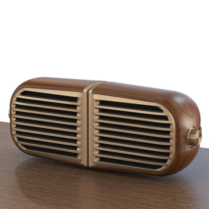 Oneder V8 Magnetic Suction Pair Stereo Sound Box Wireless Bluetooth Speaker with Strap, Support Hands-free & TF Card & AUX & USB Drive(Bronze) - Desktop Speaker by OneDer | Online Shopping UK | buy2fix