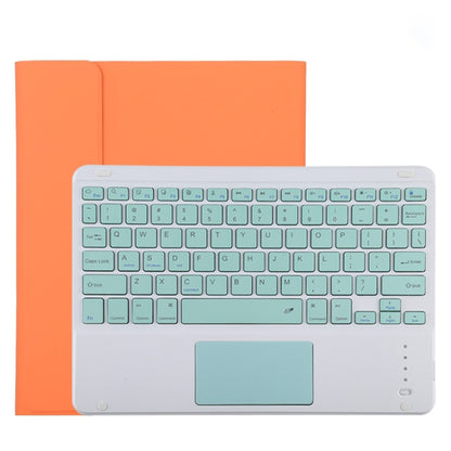 TG11BC Detachable Bluetooth Green Keyboard Microfiber Leather Tablet Case for iPad Pro 11 inch (2020), with Touchpad & Pen Slot & Holder (Orange) - For iPad Pro by buy2fix | Online Shopping UK | buy2fix