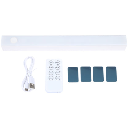 30cm USB Charging LED Emergency Light Bar with Remote Control (White) - Sensor LED Lights by buy2fix | Online Shopping UK | buy2fix