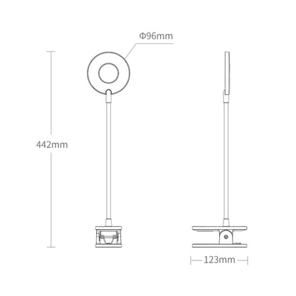 Original Xiaomi Youpin Yeelight J1 5W USB Charging Clip-On LED Desk Lamp with 3-modes Dimming - Desk Lamps by Xiaomi | Online Shopping UK | buy2fix