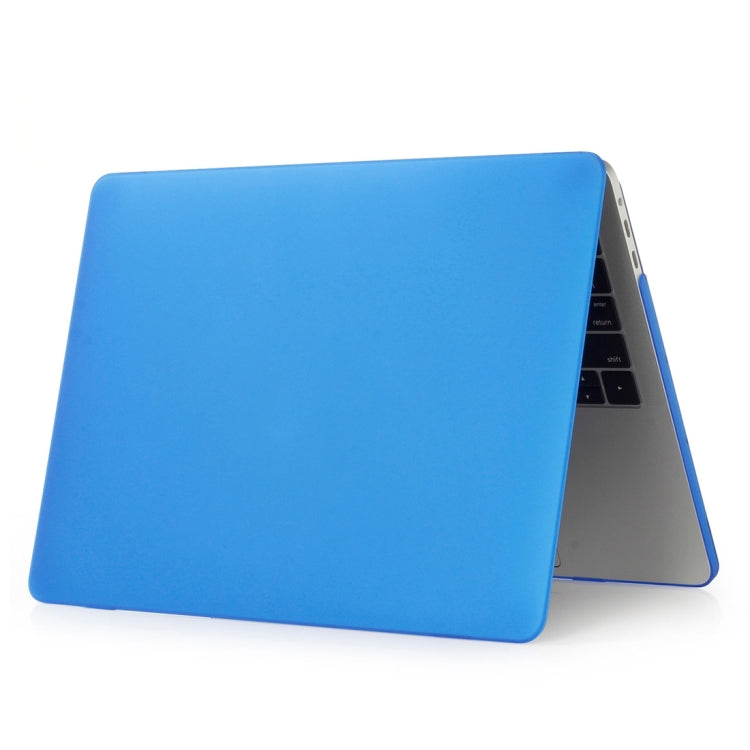 ENKAY Hat-Prince 2 in 1 Frosted Hard Shell Plastic Protective Case + US Version Ultra-thin TPU Keyboard Protector Cover for 2016 New MacBook Pro 13.3 inch without Touchbar (A1708)(Dark Blue) - MacBook Pro Cases by ENKAY | Online Shopping UK | buy2fix