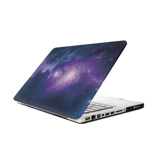 For Macbook Pro 13.3 inch Starry Sky Patterns Apple Laptop Water Decals PC Protective Case(Blue) - MacBook Pro Cases by buy2fix | Online Shopping UK | buy2fix