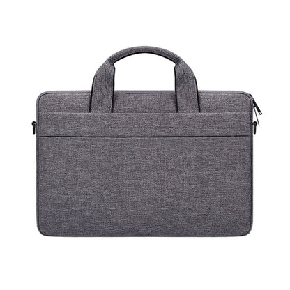 ST03S 15.6 inch Double Side Pockets Wearable Oxford Cloth Soft Handle Portable Laptop Tablet Bag(Deep Space Gray) - 15.6 - 17 inch by buy2fix | Online Shopping UK | buy2fix