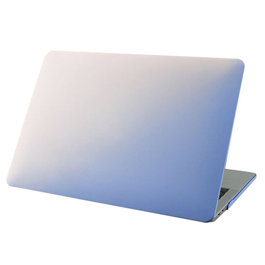 For Macbook Retina 12 inch A1931 / A1534 Cream Style Laptop Plastic Protective Case (Pink Blue) - MacBook Cases by buy2fix | Online Shopping UK | buy2fix