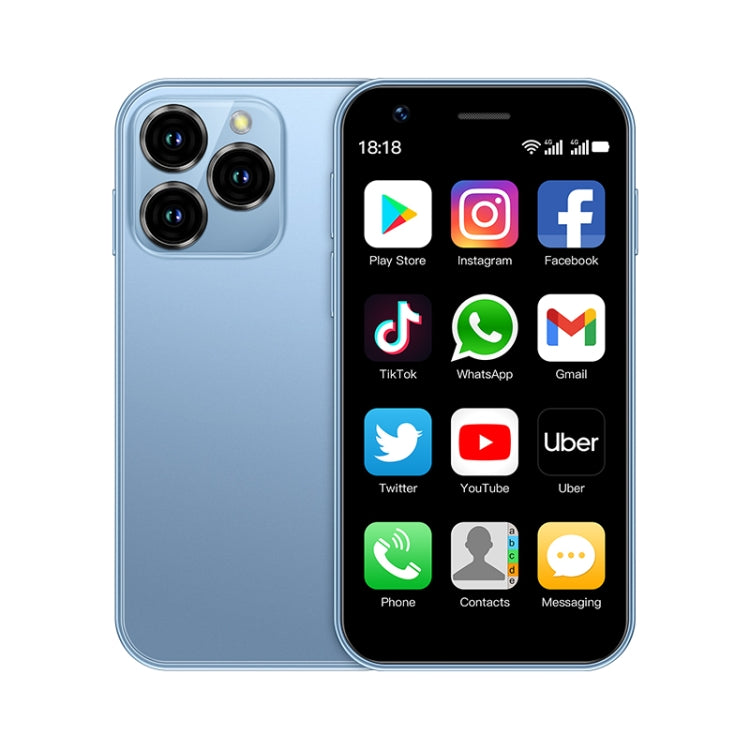 SOYES XS16, 3GB+64GB, 3.0 inch Android 10.0 MTK6737 Quad Core, Bluetooth, WiFi, Network: 4G, Dual SIM, Support Google Play Store (Blue) - SOYES by SOYES | Online Shopping UK | buy2fix