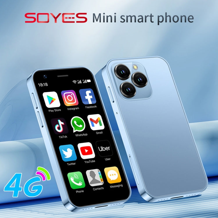 SOYES XS16, 3GB+64GB, 3.0 inch Android 10.0 MTK6737 Quad Core, Bluetooth, WiFi, Network: 4G, Dual SIM, Support Google Play Store (Blue) - SOYES by SOYES | Online Shopping UK | buy2fix