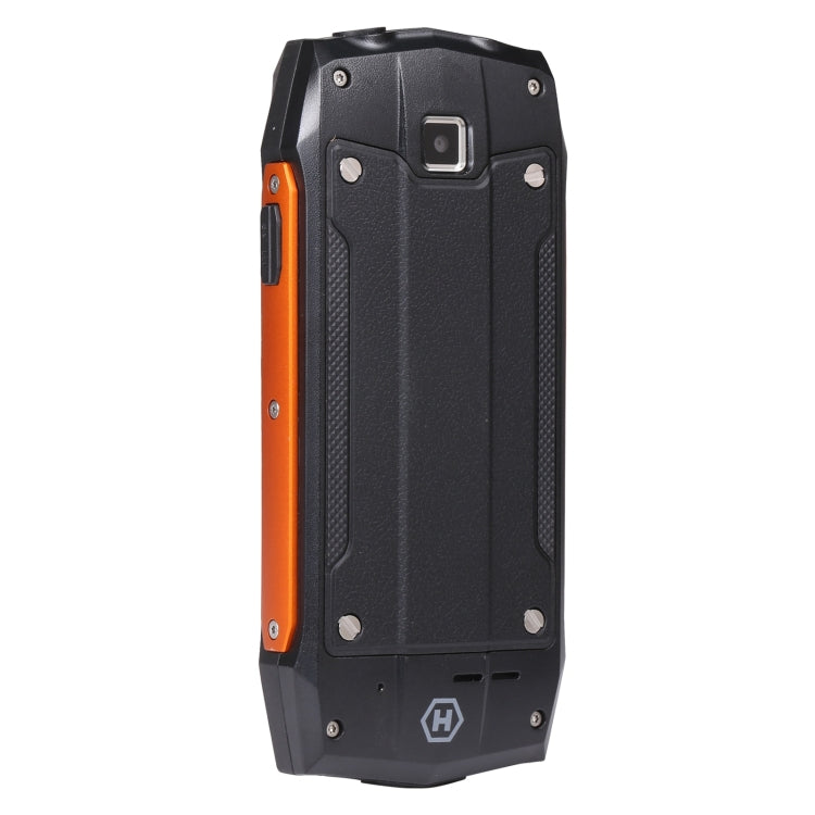 Rugtel R1D Rugged Phone, IP68 Waterproof Dustproof Shockproof, 2.4 inch, MTK6261D, 2000mAh Battery, Loud Box Speaker, FM, Network: 2G, Dual SIM(Orange) - Others by Rugtel | Online Shopping UK | buy2fix