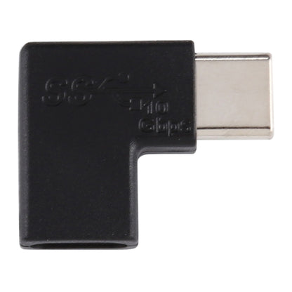 90 Degrees Right Angle USB-C / Type-C Female to Male Converter Adapter - Cable & Adapter by buy2fix | Online Shopping UK | buy2fix