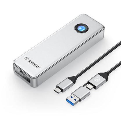ORICO OUM2-G20-GY-BP 20Gbps M.2 SSD Enclosure with Type-C+USB Cable - HDD Enclosure by ORICO | Online Shopping UK | buy2fix