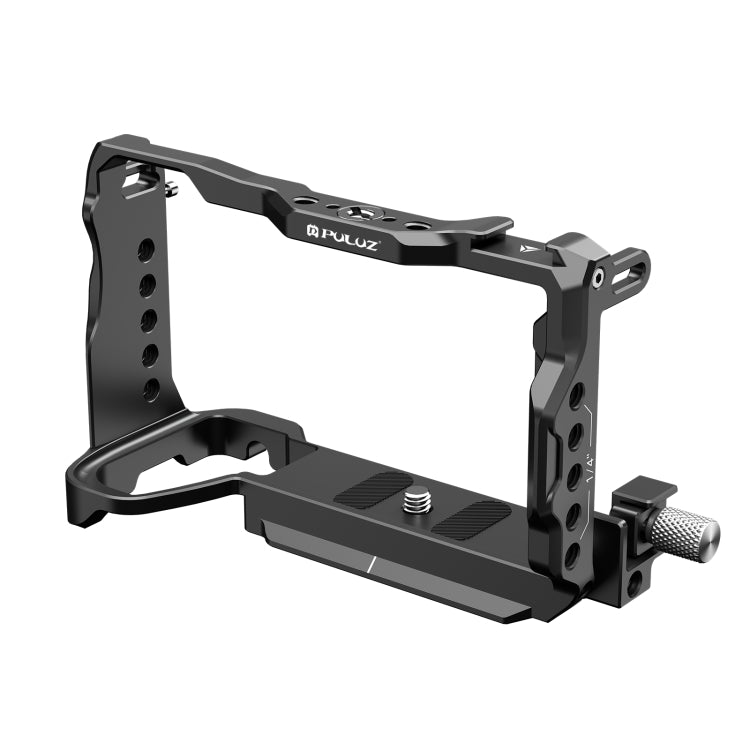 For  Sony A6700 PULUZ Metal Camera Cage Stabilizer Rig (Black) - Camera Cage by PULUZ | Online Shopping UK | buy2fix