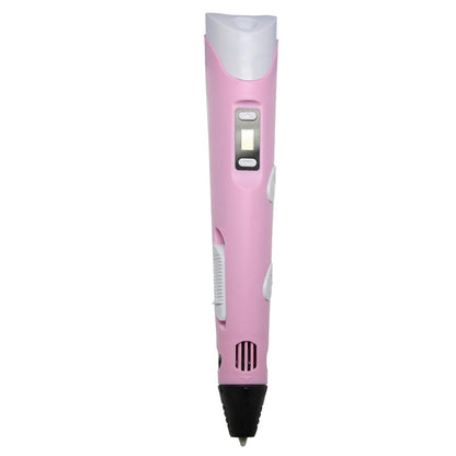 Hand-held 3D Printing Pen, EU Plug(Pink) - 3D Printer by buy2fix | Online Shopping UK | buy2fix